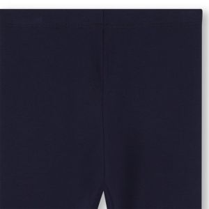 Leggings en jersey, taille éla Bleu