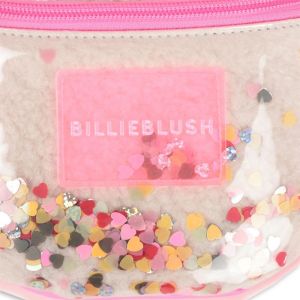 Sac banane, polaire duveteuse Rose