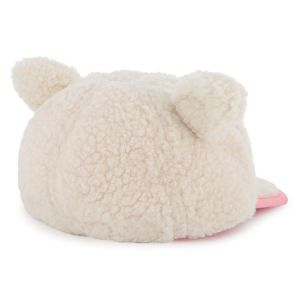 Casquette en polaire duveteuse Beige