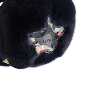 Cache-oreilles en polaire duve Bleu